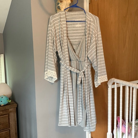 a:glow Other - a glow • Maternity Robe & Gown Set •